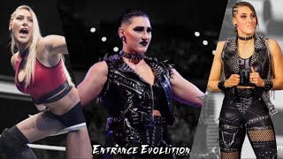 Rhea Ripley  Entrance Evolution 2017  2022 Mr WWE Fan [upl. by Deerc]