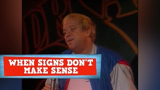 Street Signs That Make NO Sense  James Gregory [upl. by Lawton]