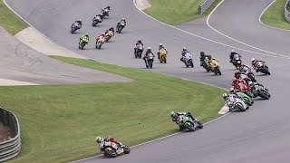 MotoAmerica Stock 1000 Race 1 at Alabama 2020 [upl. by Fraase372]