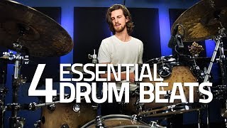 The 4 Most Important Drum Grooves  Drum Lesson Drumeo [upl. by Enelrihs695]