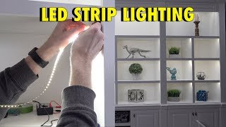 How to Install LED Strip Lighting 💡 BB Renos 013 [upl. by Rondon]