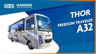 2021 Thor Freedom Traveler A32  Class A Motorhome  RV Review Camping World [upl. by Araid353]