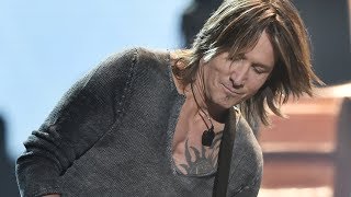 Keith Urban Fan Grabs a Guitar and  WOW [upl. by Sirromaj]