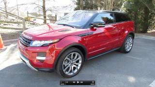 2012 Range Rover Evoque Coupe Pure Plus Dynamic Start Up Exhaust and In Depth Tour [upl. by Arratoon853]