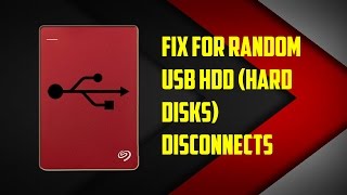 external hard keeps disk disconnects fix [upl. by Hcra]