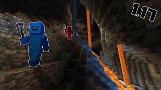 Minecraft Manhunt but its on the 117 update NEW CAVES [upl. by Ezirtaeb]