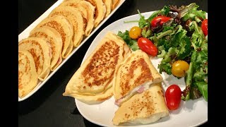 LES CRÊPES SALÉS AU JAMBON FROMAGE [upl. by Gipson]