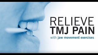 TMJ Exercises amp Stretches to Relieve Jaw Pain  Ask Doctor Jo [upl. by Adnolahs689]