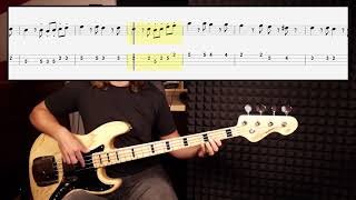 Procol Harum  Whiter Shade Of Pale bass cover with tabs in video [upl. by Bhatt154]