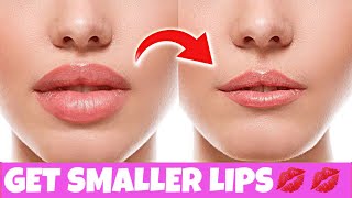 How To Get Slim amp Small Lips Naturally  Fix Big Lips Sagging Jowls  Reason Why You Have Big Lips [upl. by Yenor]