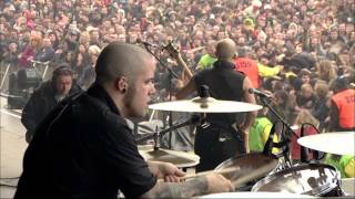 Trivium  Throes of Perdition  Download Festival 2012 Pro footage [upl. by Bathulda]