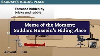 Why Is Saddam Hussein Hiding Everywhere [upl. by Foley]