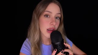 ASMR Mouth Sounds That Are Too Close to the Mic [upl. by Atikkin]