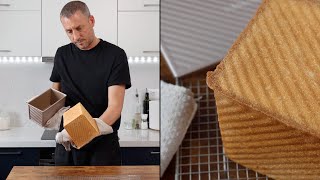 How to Make the French Sandwich Loaf Pain De Mie [upl. by Assenev]