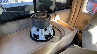 SINGLE 12quot SUBWOOFER DAILY DRIVER SYSTEM [upl. by Ermey802]