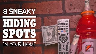 8 Sneaky Hiding Spots In Your Home [upl. by Wilkinson72]