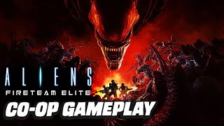 10 Minutes of Aliens Fireteam Elite Coop Gameplay [upl. by Yesak]