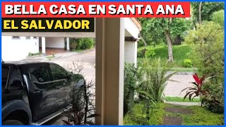 SE VENDE BONITA CASA EN SANTA ANA EL SALVADOR [upl. by Haya]