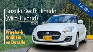 Suzuki Swift Híbrido MildHybrid 2022  Prueba amp Análisis en Detalle [upl. by Hildegaard]