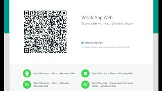 How to use whatsapp web  Official Video [upl. by Aitnyc]